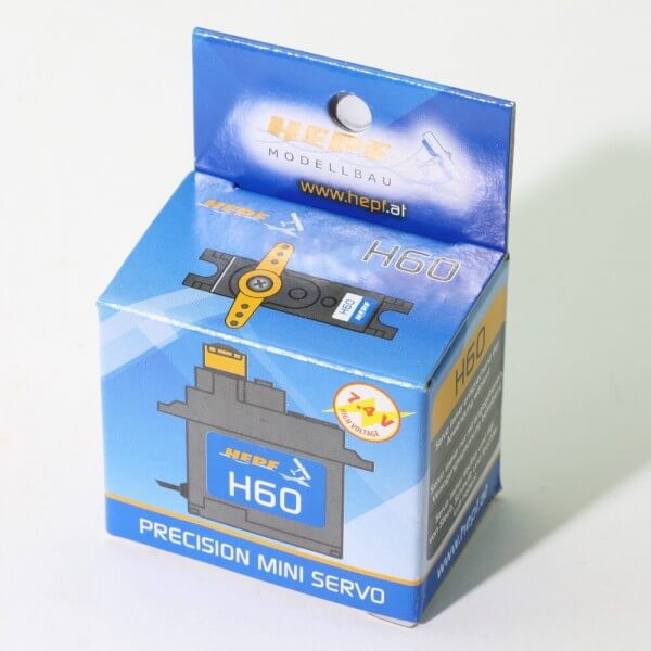 Hepf H60 Servo · 9 mm Servo bis 20 Ncm