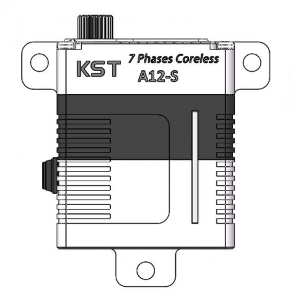 KST A12 Speed V8 · 12 mm digitales HV-Servo bis 135 Ncm