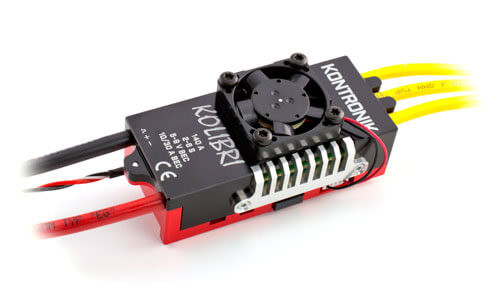 Kolibri 140 LV Brushless-Regler · Kontronik Drives