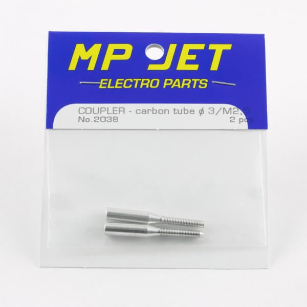 Schubstangenanschluss M 2,5 · für Ø 3,0 mm · 2er-Pack · MP-Jet