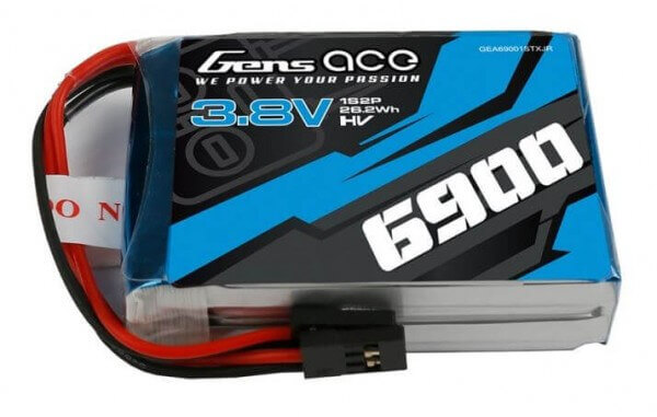 6900 mAh 1S HV Lipo-Senderakku 3,8 V · u.a. für Graupner MX 10·12·16·20