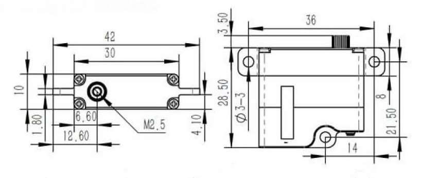 KST X10 Pro-A V8 · 10 mm digitales HV-Servo bis 80 Ncm mit 19 cm Kabel