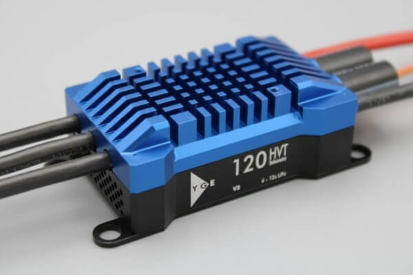 YGE 120 HVT Opto · Telemetrie Brushless Regler von YGE