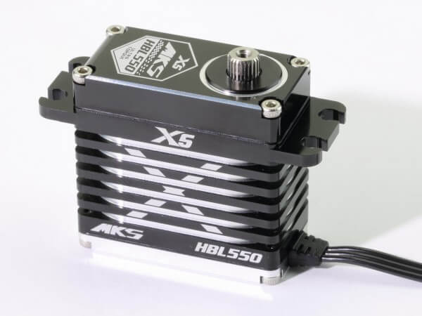 MKS HBL 550 X5 · 20 mm digitales Brushless-HV-Servo bis 380 Ncm