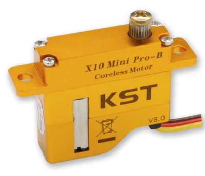 KST X10 Pro-A V8 · 10 mm digitales HV-Servo bis 80 Ncm mit 19 cm Kabel