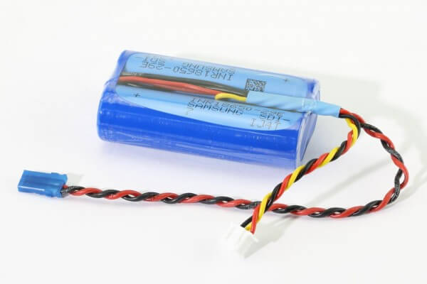 Lithium-Ionen HV Empfänger-Akku 2900 mAh · 2S parallel · 7,4 V · Graupner JR · XH Balancerkabel