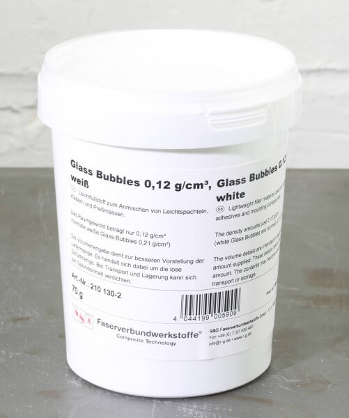 70 g 3M Glass Bubbles · ca. 583 ml · Leichtfüllstoff · R & G