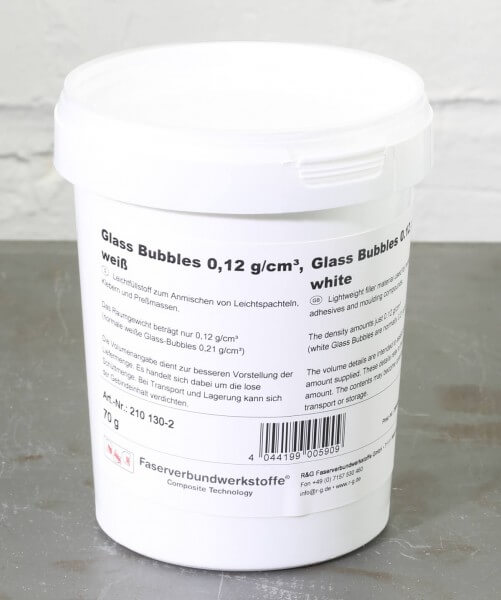 70 g 3M Glass Bubbles · ca. 1 Liter · Leichtfüllstoff · R & G