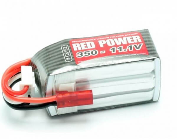 Red Power SLP 350 mAh 3S Lipo (11,1V) 25 C · Pichler