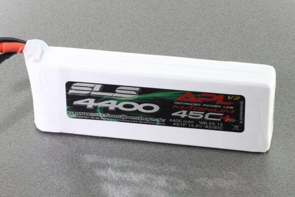 SLS APL MAGNUM V2 4400 mAh 4S Lipo (14,8V) 45 C · XT90
