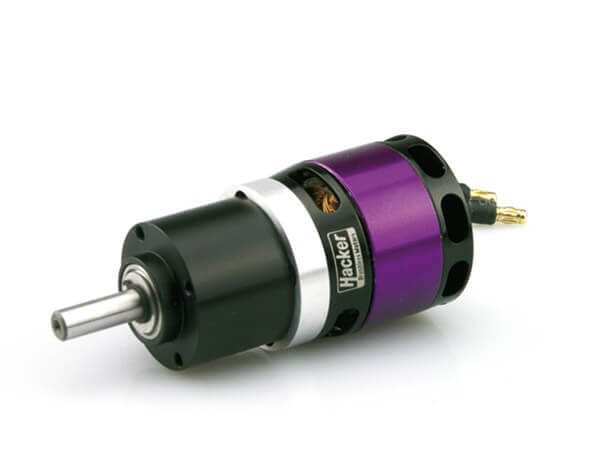 A30-14M V2 3600 kv mit Getriebe 6,7:1 · Brushlessmotor · 3S · Hacker