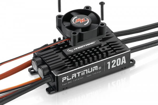 Hobbywing Platinum Pro 120 A V4 · SBEC · 3-6 S · Brushless Regler