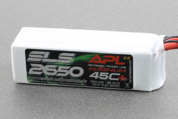 SLS APL MAGNUM V2 2650 mAh 4S Lipo (14,8V) 45 C · XT60