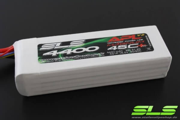 SLS APL MAGNUM V2 4400 mAh 5S Lipo (18,5V) 45 C · XT90