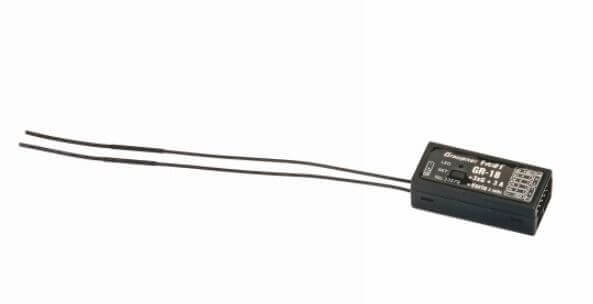 Empfänger GR-18 HoTT + 3-Achs Gyro + A-Meter + Vario · Graupner