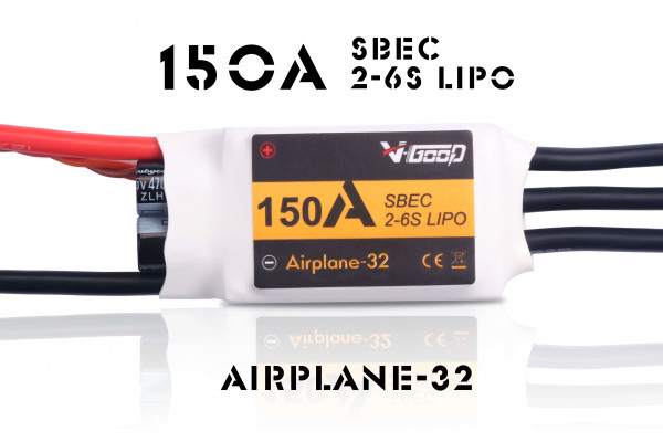Airplane-32 · 6S ·150 A · SBEC · Brushless Regler · V-GooD