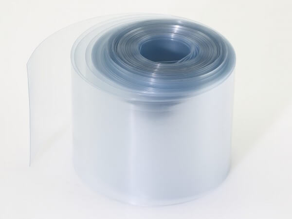 1 m Schrumpfschlauch transparent ø 37 mm · flach 58 mm · Schrumpfrate 1:2 · PVC