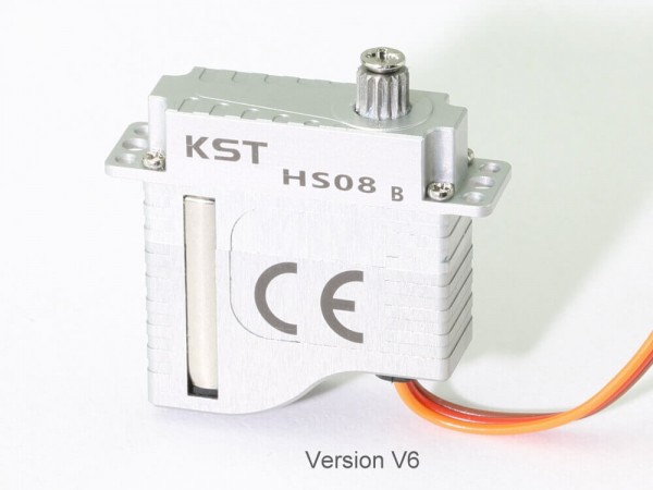 KST HS-08B V6 · 8 mm digitales HV-Servo bis 51 Ncm