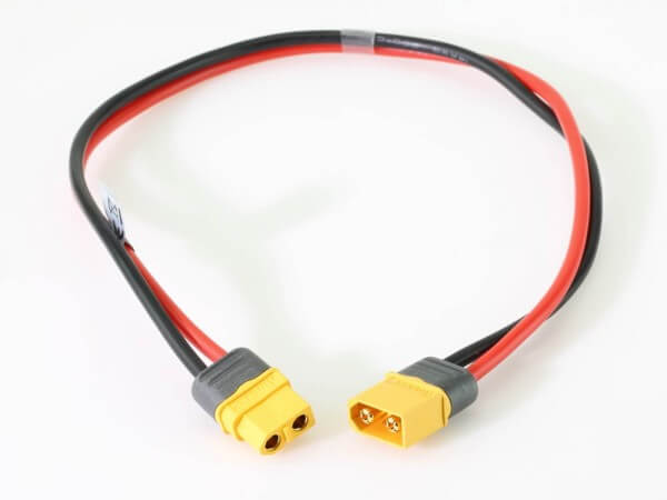 XT60 Buchse auf XT60 Stecker · 40 cm Ladekabel · MTTEC