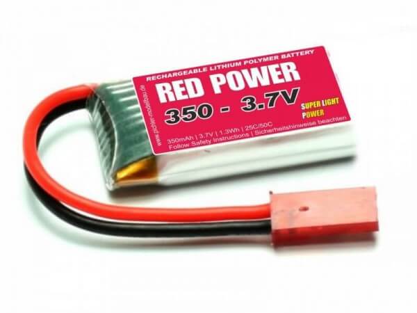 Red Power SLP 350 mAh 1S Lipo (3,7V) 25 C
