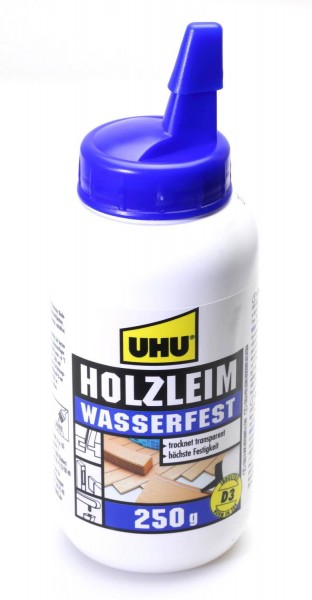 250 g UHU Holzleim wasserfest · D3 nach EN 204