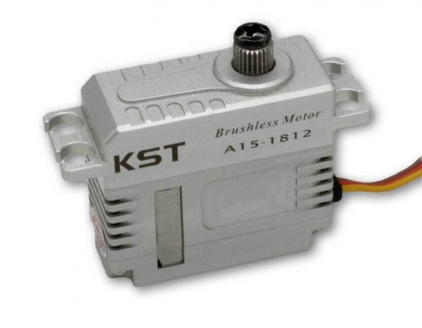 KST A15-1812 V8 · 15 mm digitales Brushless-HV-Servo bis 200 Ncm