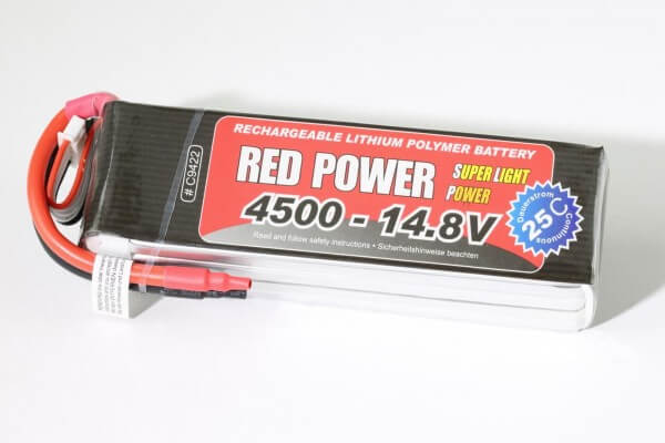 Red Power SLP 4500 mAh 4S Lipo (14,8V) 25 C