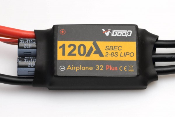 Airplane-32 Plus · 8S · 120 A  · 7,4 V SBEC · Brushless Regler · V-GooD