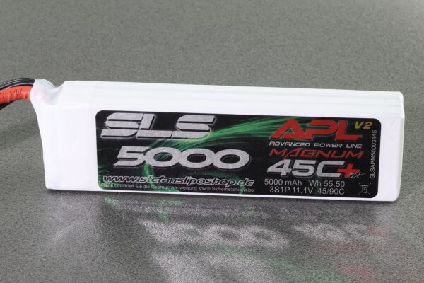 SLS APL MAGNUM V2 5000 mAh 3S Lipo (11,1V) 45 C · XT90