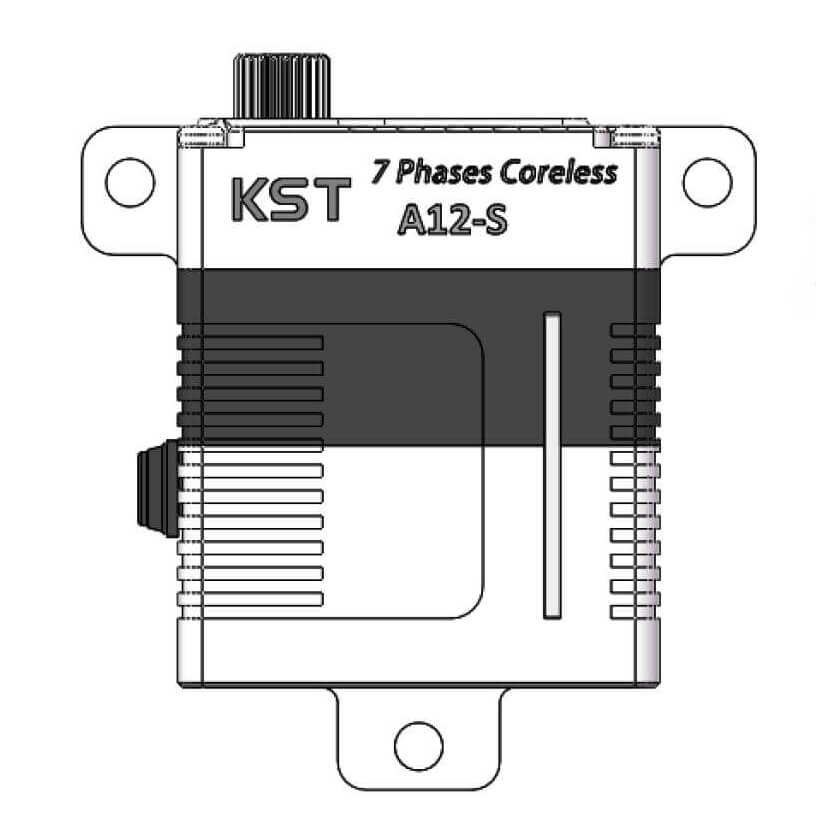 KST A12 Speed V8 · 12 mm digitales HV-Servo bis 135 Ncm