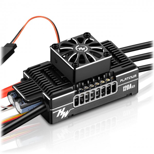Hobbywing Platinum Pro 120 A V5 · SBEC · 3-6 S · Brushless Regler