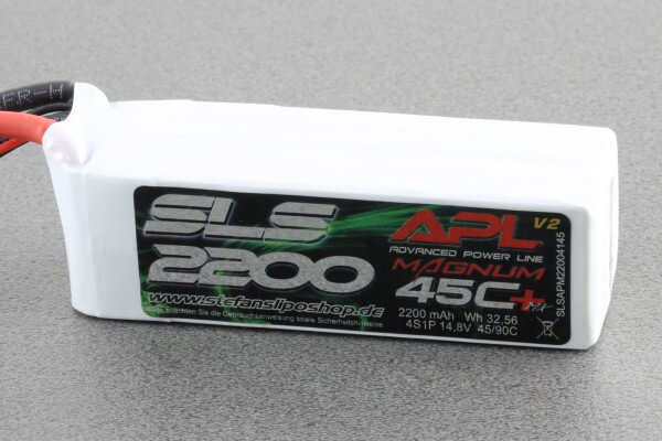 SLS APL MAGNUM V2 2200 mAh 4S Lipo (14,8V) 45 C · XT60