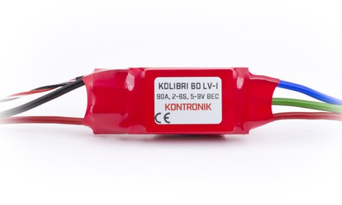 Kolibri 60 LV-I Brushless-Regler · Kontronik Drives