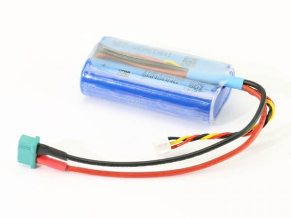 Lithium-Ionen HV Empfänger-Akku 2900 mAh · 2S parallel · 7,4 V · MPX · XH Balancerkabel