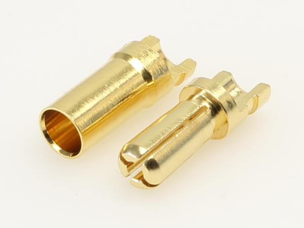 Ø 3,5 mm Goldkontakt Stecker (Schlitzfeder) und Buchse · Amass High Quality Product