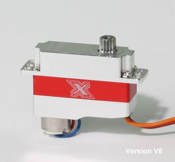 KST X08 V6 Stahlgetriebe · 8 mm digitales HV-Servo bis 28 Ncm