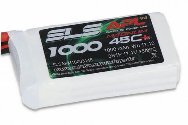 SLS APL MAGNUM V2 1000 mAh 3S Lipo (11,1V) 45 C · XT60