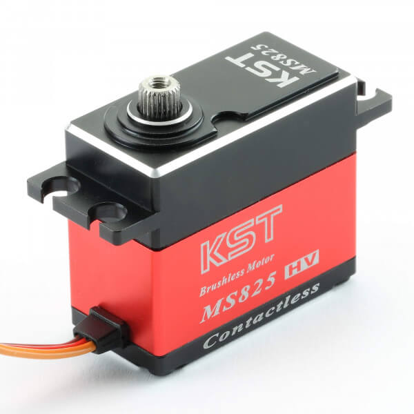 f3x.de · starke KST BrushlessHVServos MS 825 und BLS 825 bis 350 Ncm