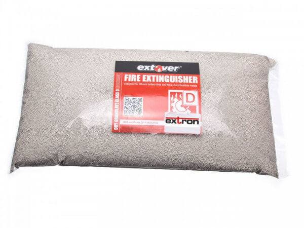5 Liter Brandschutz Feuerlöschgranulat für Lithium Akkus · Extover