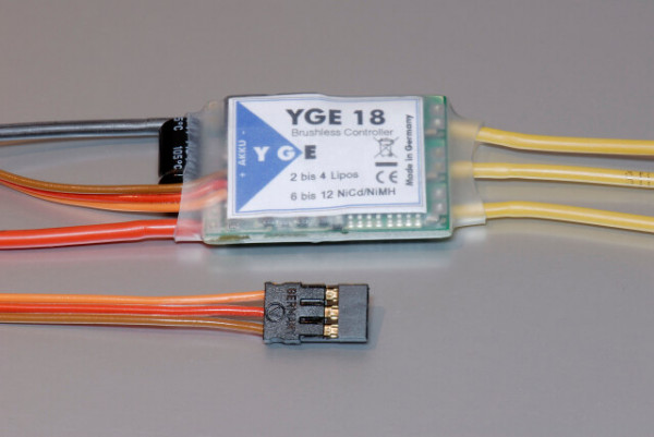 YGE 18 · Brushless Regler von YGE