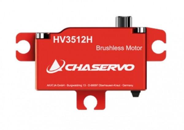CHASERVO HV 3512H · 20 mm digitales Brushless Low Profile HV-Servo bis 400 Ncm