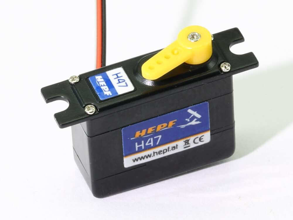 Hepf H47 Servo · 8 mm Servo bis 11 Ncm