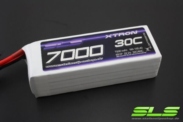 SLS Xtron 7000 mAh 6S Lipo (22,2V) 30/60 C · XT90-Stecker · Abholangebot