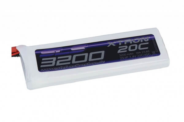 SLS Xtron 3200 mAh 2S Lipo (7,4V) 20/40 C · XT60