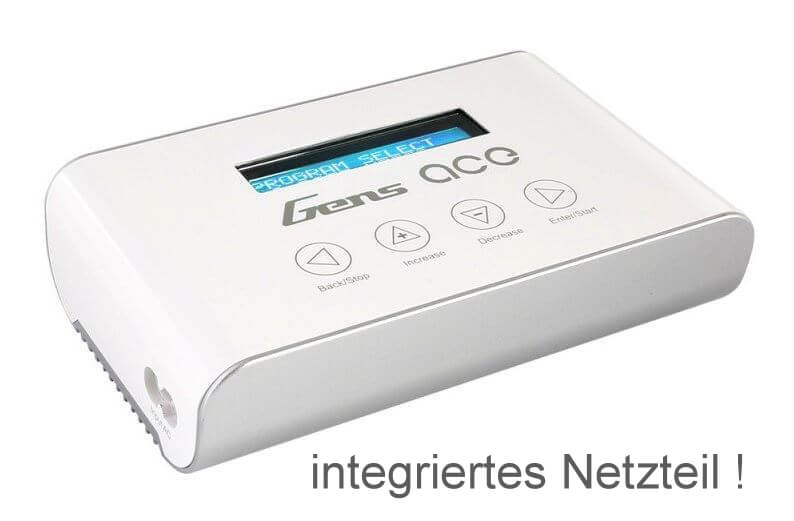 GensAce Imars III Ladegerät · 100 W · 5 A · 6S · integriertes Netzteil