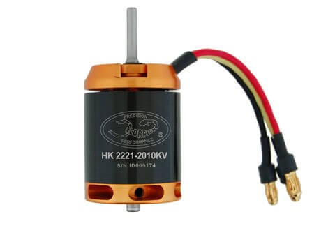 Scorpion HKII-2221-2010KV · Scorpion Brushless Motor · 3S-6S