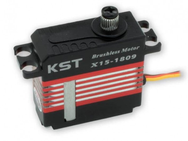 KST X15 1809 V8 · 15 mm Brushless-HV-Servo bis 245 Ncm