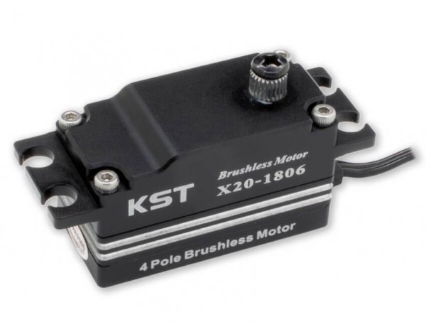 X20-1806 V8 Low Profile · 20 mm Brushless-HV-Servo bis 180 Ncm