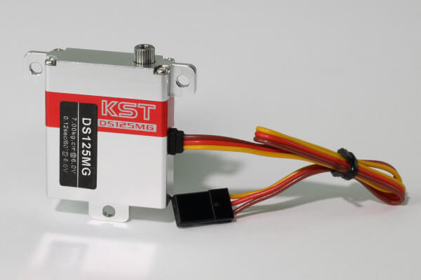 KST DS 125 · 10 mm digitales 6,0 V Servo bis 70 Ncm